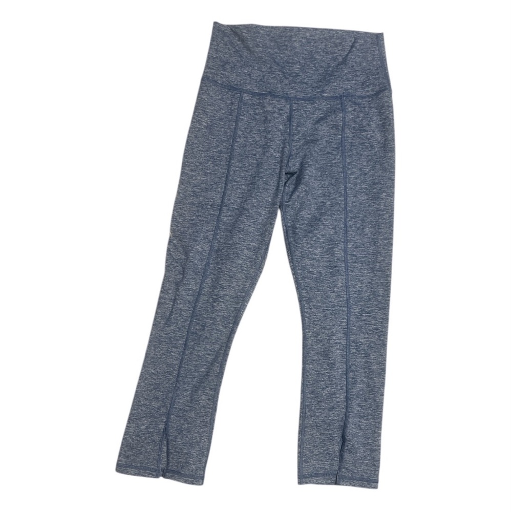 🌼 5/$25 Sale 🌼 OFFLINE by Aerie High Rise Split Hem Leggings Blue L Soft Stretch